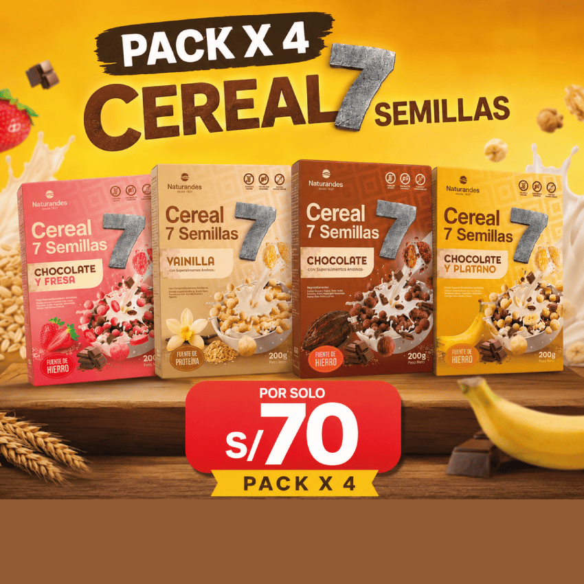 Cereal 7 Semillas pack x 4 Naturandes