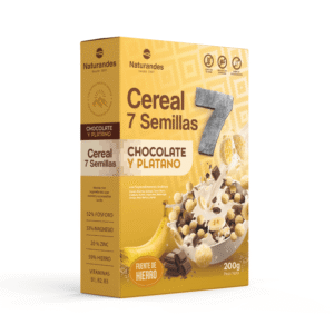 Cereal 7 Semillas - Chocolate y Plátano x 200 g
