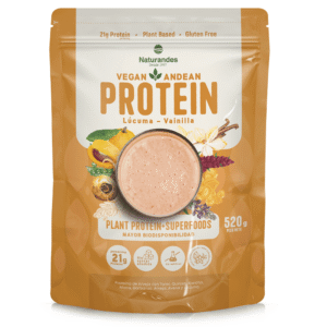 Vegan Andean Protein - Lúcuma - Vainilla Naturandes x 520 g