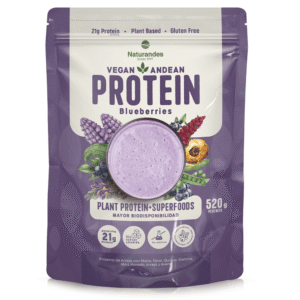Vegan Andean Protein – Blueberries Naturandes x 520 g