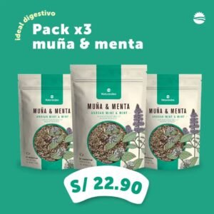 Pack x 3 Muña menta x 50 g - Naturandes