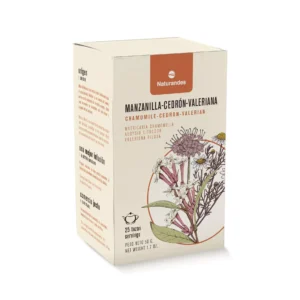 Cedrón - Manzanilla - Valeriana Caja filtrante x 10 und.