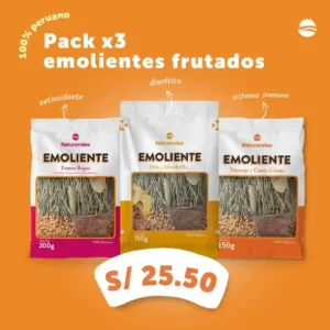 Pack x 3 Emolientes Frutados