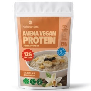Avena Vegan Protein Vainilla Almendra x 600 g - Naturandes