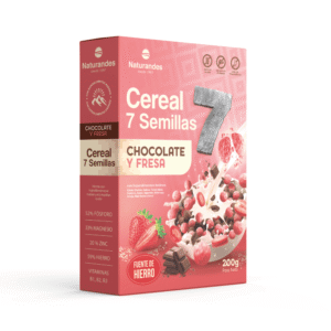 Cereal 7 Semillas - Chocolate y Fresa x 200 g