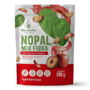 Nopal Mix Fibra Manzana Ciruela x 200 g - Naturandes