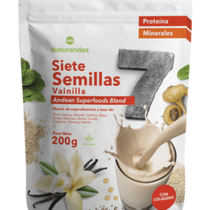 Harina 7 Semillas Vainilla x 200 g - Naturandes
